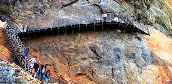 Sigiriya - skalní pevnost